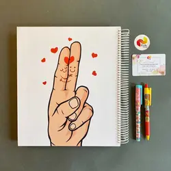 آلبوم عکس چسبی عشق انگشتی