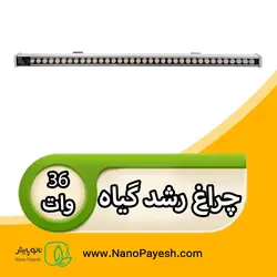وال واشر رشد گیاه 36 وات لنزدار نانوپایش کد W10036L - نانو پایش