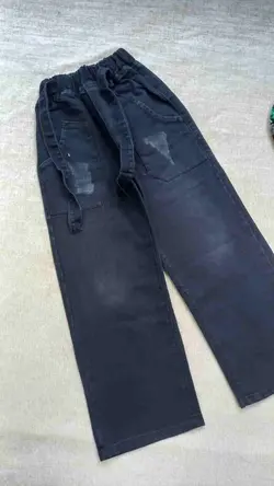 شلوار بگ ذغالی سایز 75/100 کد1006036