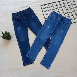 شلوار جین کمردار اندامی سایز 60تا105 کد2006009