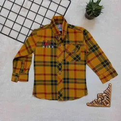 پیراهن چهارخانه رنگی  کد2003002