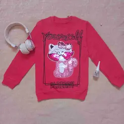 بلوز دخترانه پولک برگردان کد 1002004