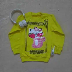 بلوز دخترانه پولک برگردان کد 1002004