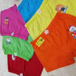 پک 3 تایی شورت پادار سایز 4تا9 سال کد2007002