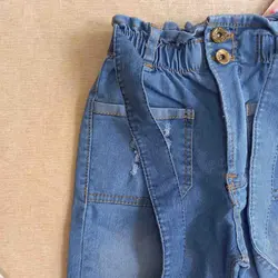 شلوار مام فیت جیب کوتاه  کد1006003