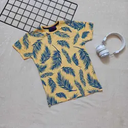 تیشرت پسرانه برگ سایز 50 تا 65 کد2002012