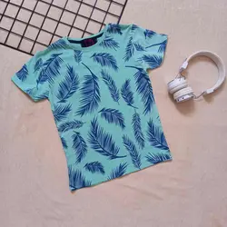 تیشرت پسرانه برگ سایز 50 تا 65 کد2002012