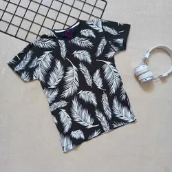 تیشرت پسرانه برگ سایز 50 تا 65 کد2002012