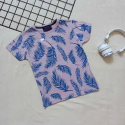 تیشرت پسرانه برگ سایز 50 تا 65 کد2002012