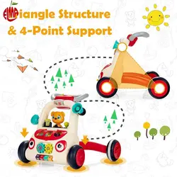 واکر چندکاره موزیکال E8997 هولی تویز Huile Toys