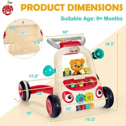 واکر چندکاره موزیکال E8997 هولی تویز Huile Toys