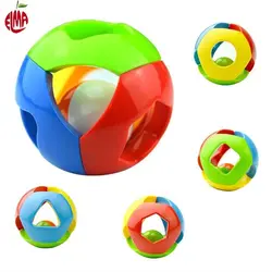 توپ جغجغه رنگارنگ 939-5 هولی تویز Huile Toys