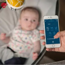 گهواره برقی فور مامز طوسی ساده 4Moms مدل Mamaroo