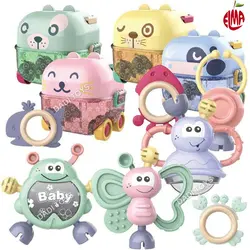 مجموعه جغجغه و دندانگیر 5 تکه جعبه ای