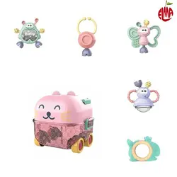 مجموعه جغجغه و دندانگیر 5 تکه جعبه ای