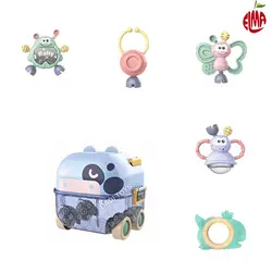 مجموعه جغجغه و دندانگیر 5 تکه جعبه ای