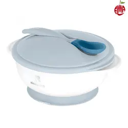 ظرف غذا چسبان با قاشق حرارتی کیکابو Kikkaboo