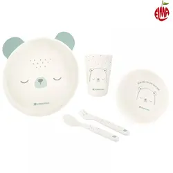 ظرف غذای ملامین کودک طرح خرس کیکابو Kikkaboo