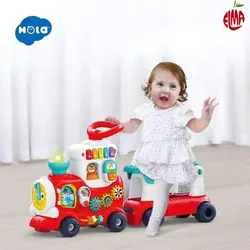 واکر موزیکال چند کاره طرح قطار E8990 هولی تویز Huile Toys