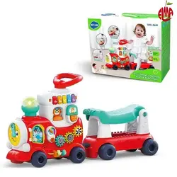 واکر موزیکال چند کاره طرح قطار E8990 هولی تویز Huile Toys