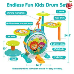 جاز و درام موزیکال 3130 هولی تویز Huile Toys