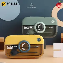 ظرف غذا همراه قاشق و چنگال 1100 میل لانچ باکس Lunch Box