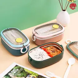ظرف غذا همراه قاشق و چنگال 900 میل لانچ باکس Lunch Box