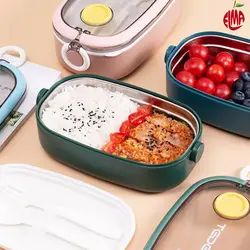ظرف غذا همراه قاشق و چنگال 900 میل لانچ باکس Lunch Box