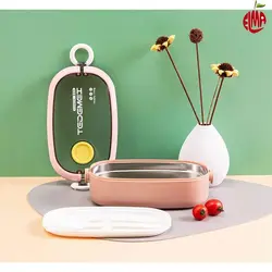 ظرف غذا همراه قاشق و چنگال 900 میل لانچ باکس Lunch Box