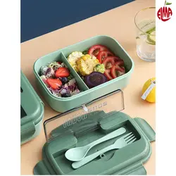 ظرف غذا همراه قاشق و چنگال 1100 میل لانچ باکس Lunch Box