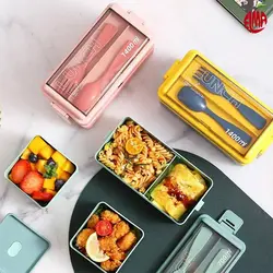 ظرف غذا همراه قاشق و چنگال 1400 میل لانچ باکس Lunch Box
