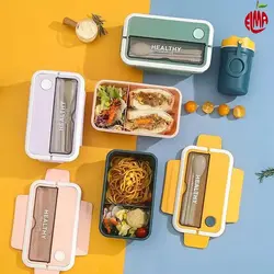 ظرف غذا همراه قاشق و چنگال 1100 میل لانچ باکس Lunch Box