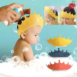 کلاه حمام نوزاد و کودک سیلیکونی طرح تاج