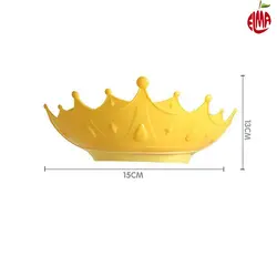کلاه حمام نوزاد و کودک سیلیکونی طرح تاج