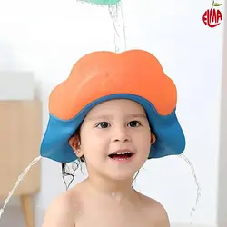 کلاه حمام نوزاد و کودک سیلیکونی طرح شیر دریایی