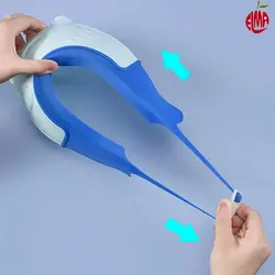 کلاه حمام نوزاد و کودک سیلیکونی طرح لابستر