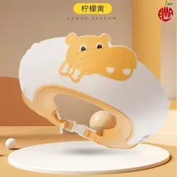 کلاه حمام نوزاد و کودک سیلیکونی طرح اسب آبی