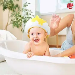 کلاه حمام نوزاد و کودک سیلیکونی طرح دایناسور