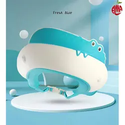 کلاه حمام نوزاد و کودک سیلیکونی طرح تمساح