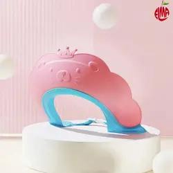 کلاه حمام نوزاد و کودک سیلیکونی طرح شیر دریایی