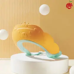 کلاه حمام نوزاد و کودک سیلیکونی طرح شیر دریایی