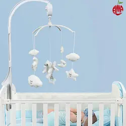 آویز بالای تخت خرس سفید ب ب اسکای Bbsky