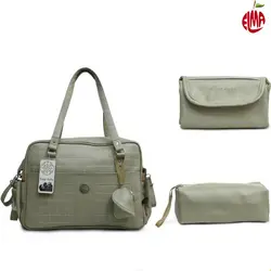 ساک لوازم زیتونی هپ بی بی Happ Baby