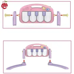 تشک بازی موزیکال و چراغ دار مدل پیانو He-0611 هانگر Huanger