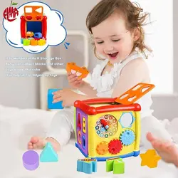 اسباب بازی مکعب آموزشی He-0520 هانگر Huanger