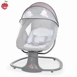 گهواره و تاب برقی طوسی سبز ماستلا Mastela