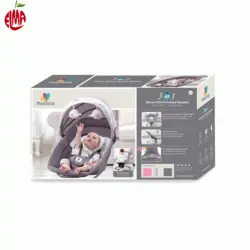 گهواره و تاب برقی طوسی سبز ماستلا Mastela