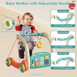 تشک بازی پیانویی و واکر موزیکال 4 کاره