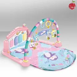 تشک بازی طرح پیانو صورتی He-0616 هانگر Huanger