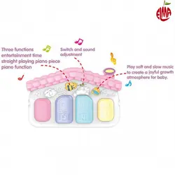 تشک بازی طرح پیانو صورتی He-0616 هانگر Huanger